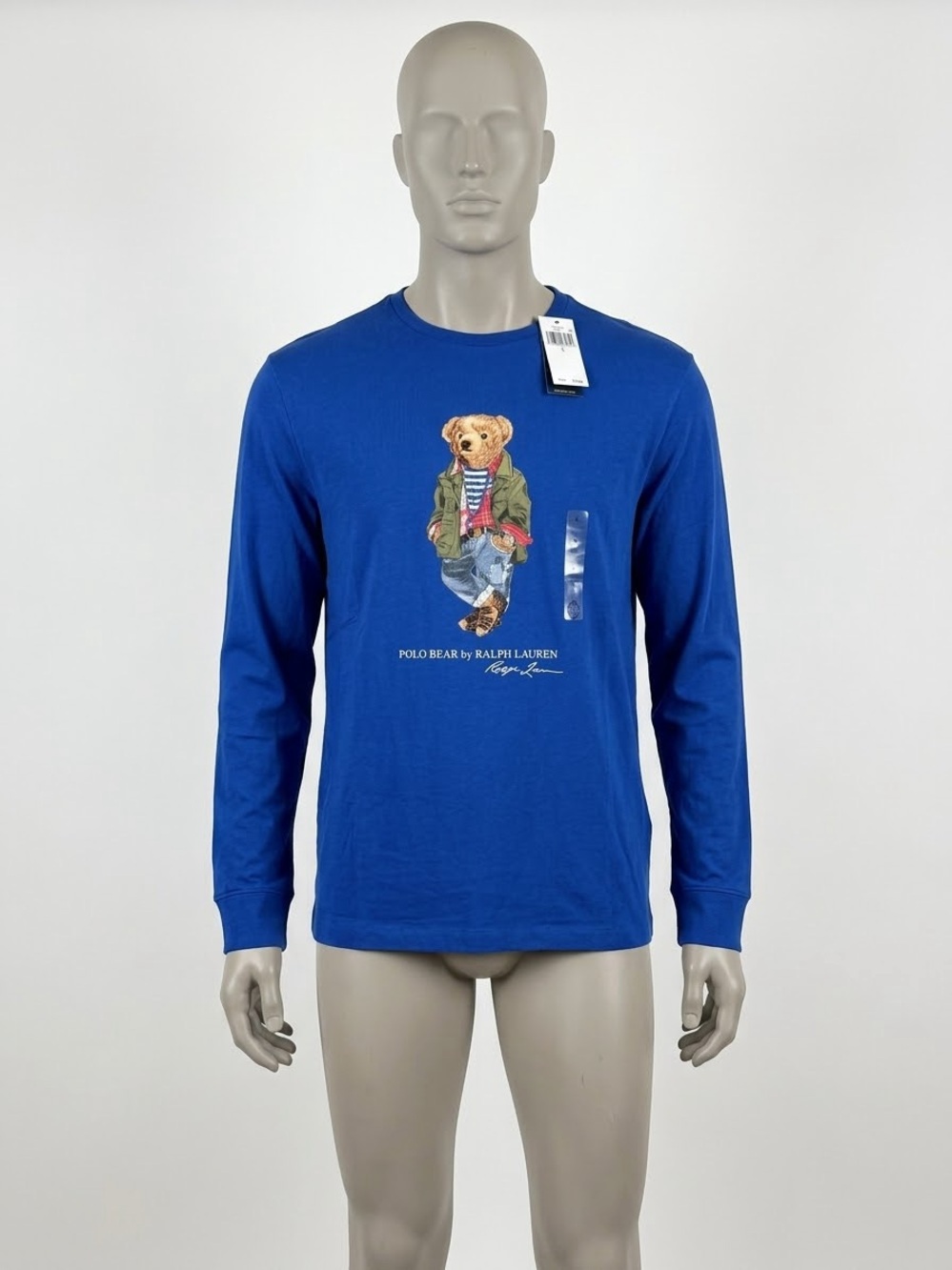 Polo Ralph Lauren Men's Polo Bear Long Sleeve Tee NWT Large